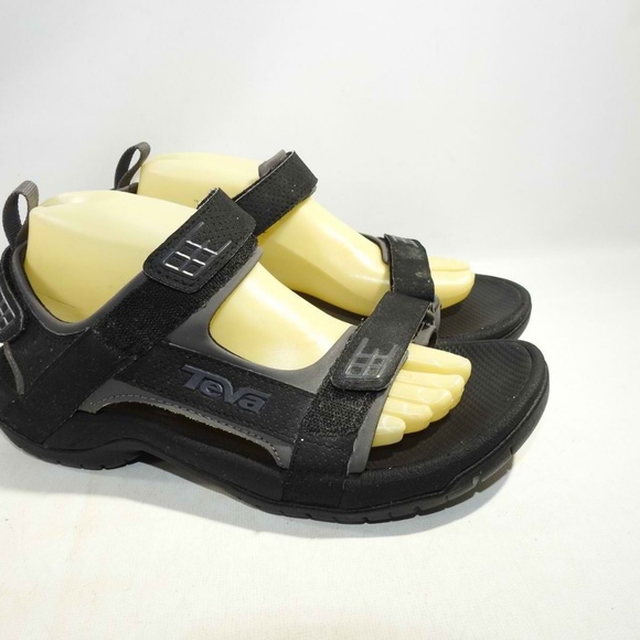 Teva 4289 Size 8 Black Sport Sandals Mens B5 A6 main image 4